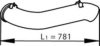 DINEX 81729 Exhaust Pipe